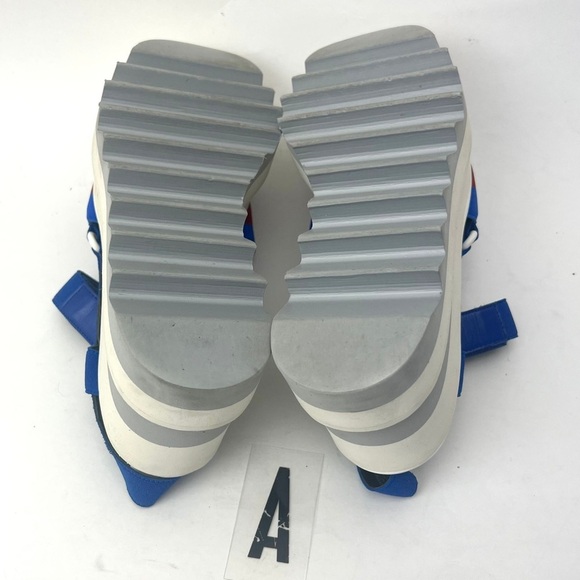 STELLA MCCARTNEY Stripe Platform Sandal sz 5 - Picture 14 of 14